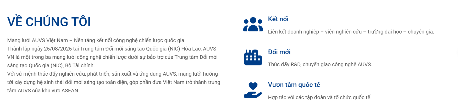 Hình: Giới thiệu tổng quan về Mạng Lưới LAE