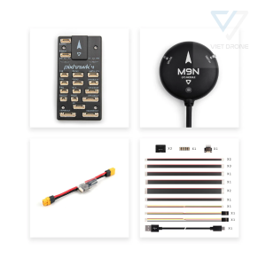 Holybro Pixhawk 4(Vỏ Nhựa) &PM02 Power module& M9N GPS